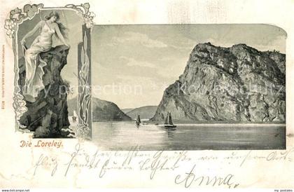 Loreley Lorelei Felsen Loreley