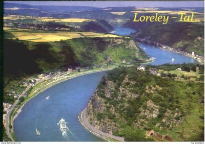 Loreley Lorelei Loreley Fliegeraufnahme x 1994