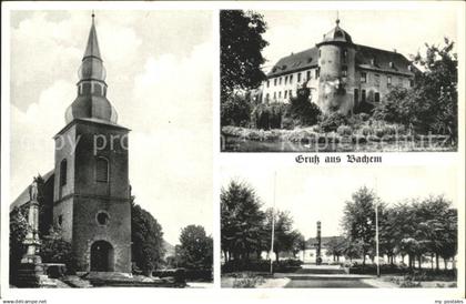 Bachem Losheim Burg Kirche