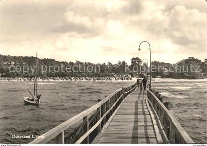 Lubmin Ostseebad Seebruecke Strand