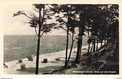LUBMIN Ostseebad Strandpartie