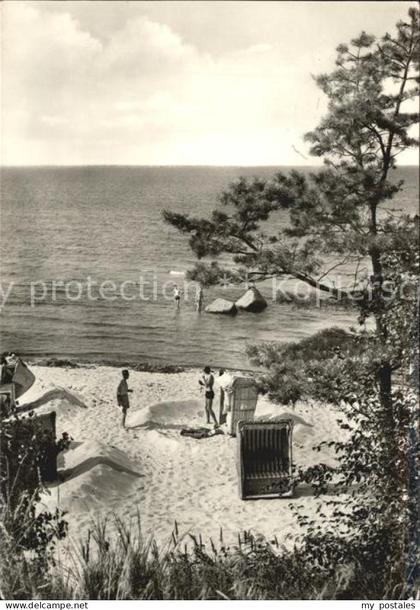 Lubmin Ostseebad Strandpartie