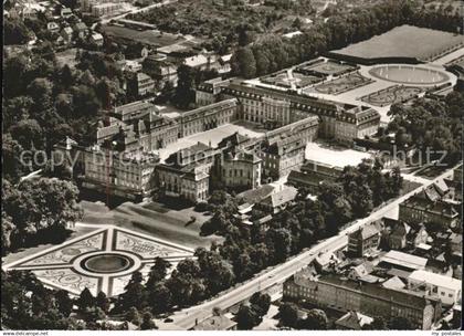 Ludwigsburg Fliegeraufnahme Schloss Ludwigsburg mit Gartenschau