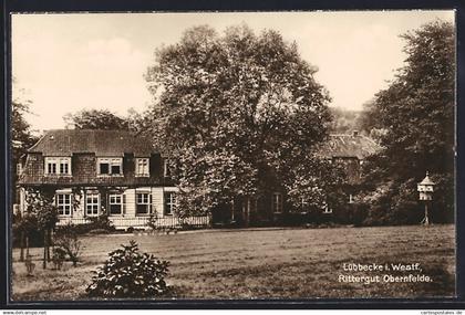 AK Lübbecke i. Westf., Rittergut Obernfelde