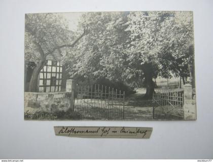 LÜBBECKE , Fotokarte , Schöne Karte um 1910