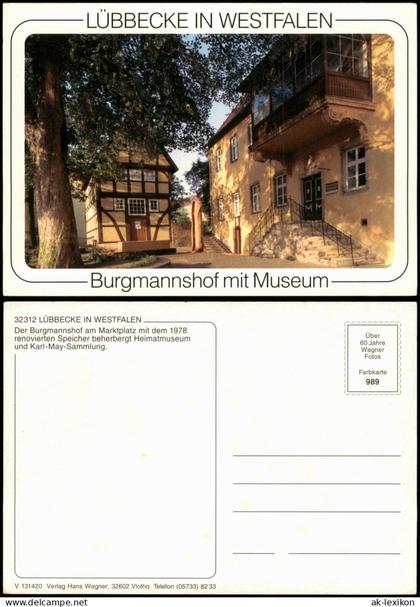 Lübbecke (Westfalen) Ansicht Lübbecke in Westfalen Burgmannshof mit Museum 2000