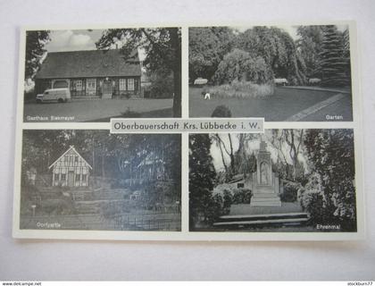 OBERBAUERSCHAFT , Krs. Lübbecke   seltene Karte