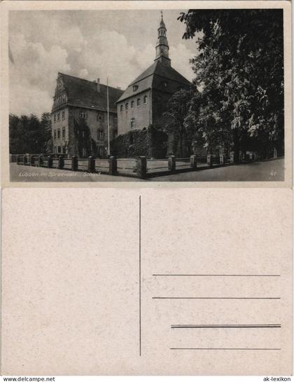 Lübben (Spreewald) Lubin (Błota) Schloß (Castle) Spreewald 1930