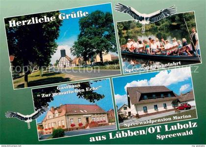 Luebben Spreewald Spreewald-Kahnfahrt Gasthaus Zur gemuetlichen Ecke