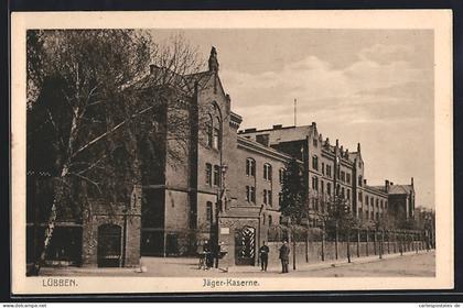 AK Lübben, Jäger-Kaserne mit Soldaten