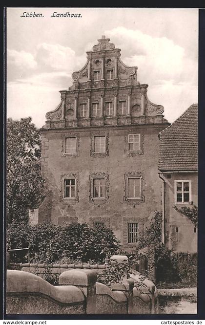 AK Lübben, Teilansicht vom Landhaus