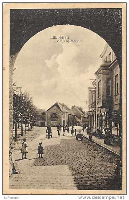 allemagne -ref A681- lubbenau   - carte bon etat -
