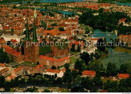 LueBECK  CITY Fliegeraufnahme
