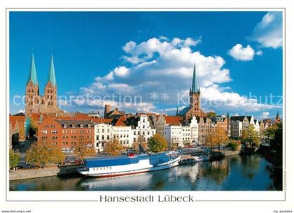 LueBECK  CITY Untertrave Sankt Marien Sankt Petri MS Mississippi