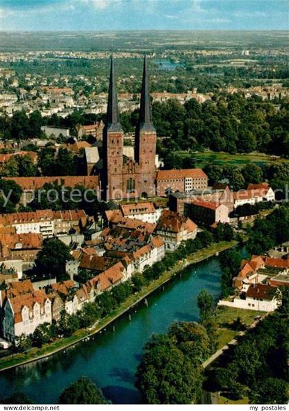 Luebeck Fliegeraufnahme