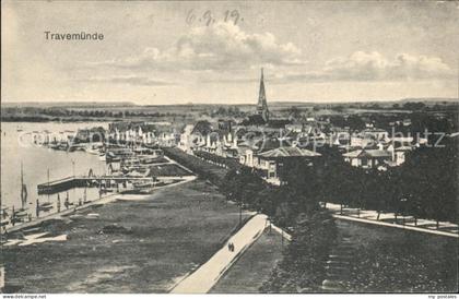 Travemuende Ostseebad Gesamtansicht