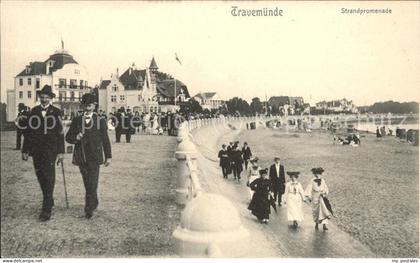 Travemuende Ostseebad Strandpromenade