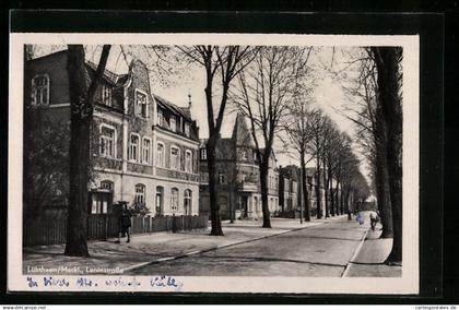 AK Lübtheen /Meckl., Partie an der Leninstrasse