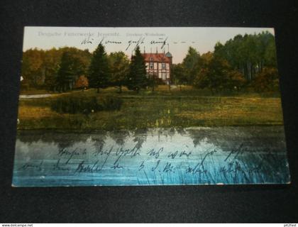 Deutsche Futterwerke Jessenitz b. Lübtheen , 1934 , Direktor Wohnhaus , alte Ansichtskarte , AK , CPA !