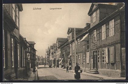 AK Lüchow / Dannenberg, Langestrasse