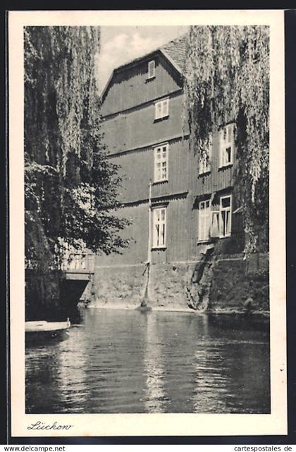 AK Lüchow / Dannenberg, Ortspartie am Fluss