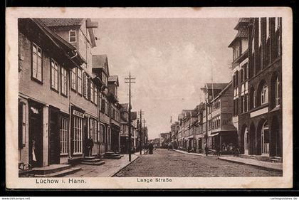 AK Lüchow i. Hann., Lange Strasse