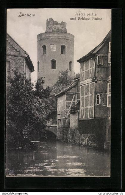 AK Lüchow, Jeetzelpartie und Schloss Ruine