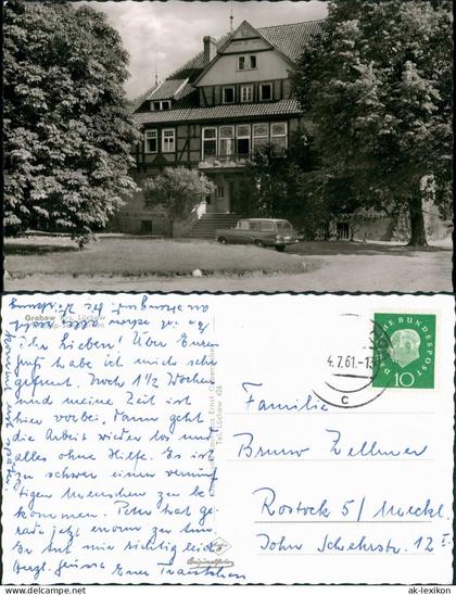 Ansichtskarte Grabow-Lüchow (Wendland) Kneipp-Sanatorium 1961