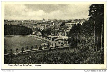 Lüdenscheid im Saüerland. Stadion - & stadium
