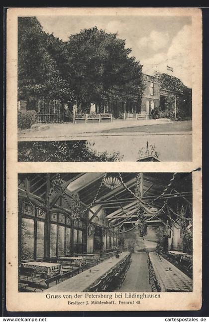 AK Lüdinghausen, Petersburg, Bes. J. Mühlenhoff