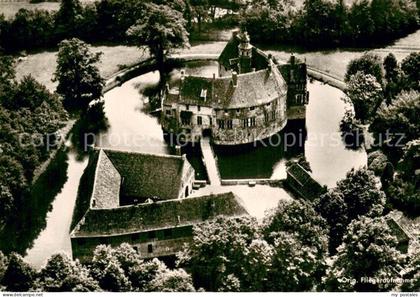 Luedinghausen Fliegeraufnahme Burg Vischering