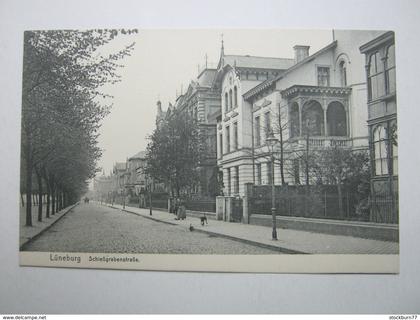 LÜNEBURG , Strasse , schöne Karte um 1910