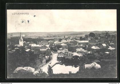 AK Lütjenburg, Hauptstrasse durch Ort