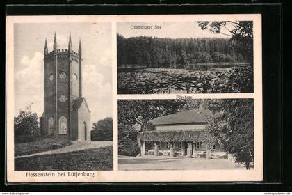 AK Lütjenburg, Hessenstein, Grundloser See, Försterei
