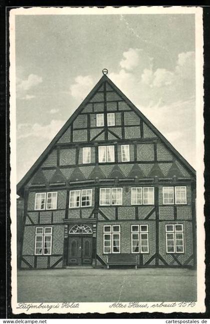 AK Lütjenburg i. Holst., Altes Haus, erbaut 1576
