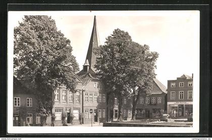 AK Lütjenburg i. Holstein, Blick auf den Marktplatz