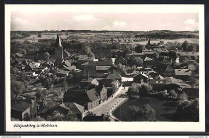 AK Lütjenburg in Holstein, Ortsansicht aus der Vogelschau