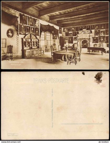 Ansichtskarte Rochsburg-Lunzenau Schloss Schlosskastellan 1928