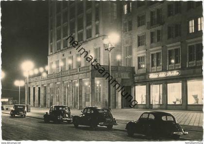 Magdeburg - Café Stadt Prag - Foto-AK Grossformat - Verlag Konsum FOKU Magdeburg