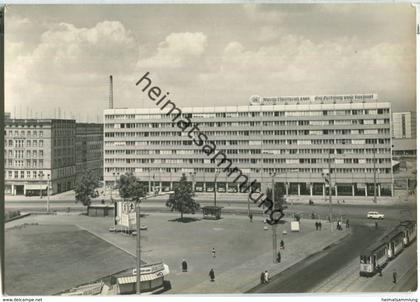 Magdeburg - Wilhelm-Pieck-Allee - Strassenbahn - Verlag Bilddruck Magdeburg