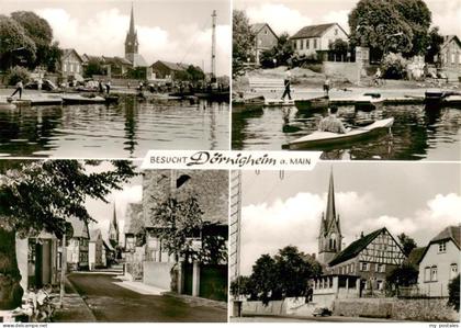Doernigheim Maintal Teilansichten Ortsmotiv mit Kirche