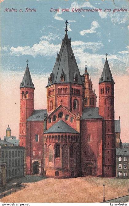 Mainz Rhein Dom Nordseite / Mainz Rhein /Mainz Stadtkreis