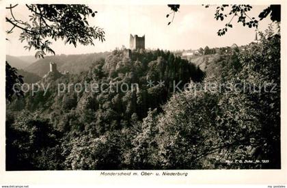 Manderscheid Eifel Oberburg Niederburg