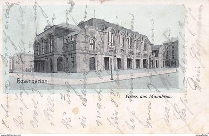 Ansichtskarte Mannheim Rosengarten Kat. Mannheim