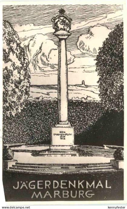 Marburg - Jägerdenkmal