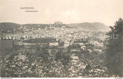 Marburg Lahn Gesamtansicht