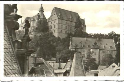 Marburg Lahn Marburg Rathaus Schloss x 1953