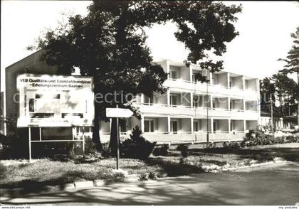 Baabe Ostseebad Ruegen Erholungsheim des VEB Henningsdorf