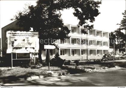 Baabe Ostseebad Ruegen Ferienheim des VEB Henningsdorf