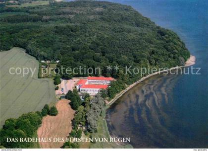 Lauterbach Ruegen Fliegeraufnahme Hotel Badehaus Goor